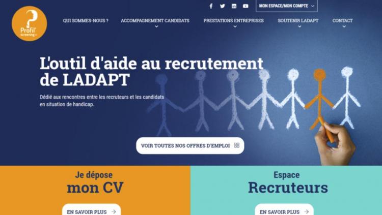 LADAPT lance un nouveau jobboard dédié aux candidats en situation de handicap