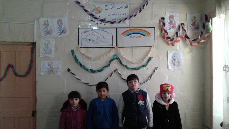 35 enfants du centre Arc en Ciel ont intégré les classes publiques turques!