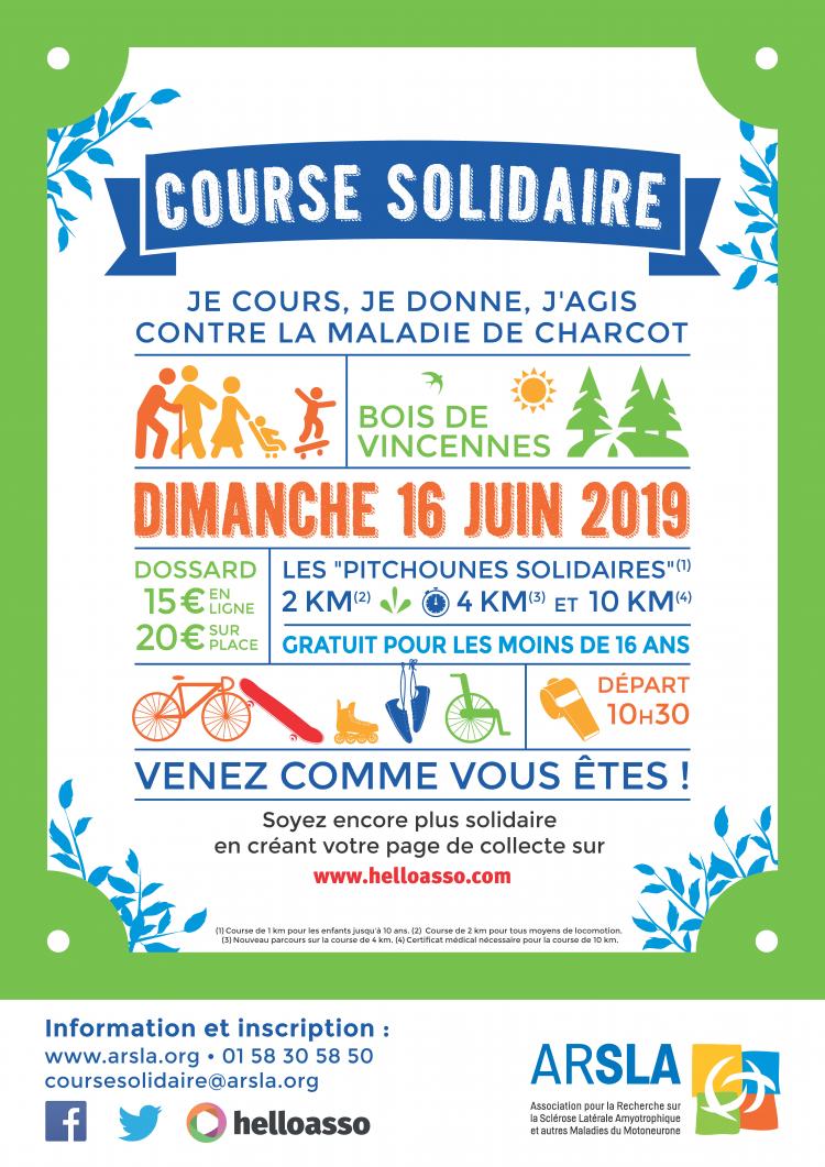 4ème Course solidaire contre la maladie de Charcot
