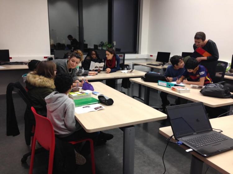 Mission de sensibilisation auprès des enfants du centre René Goscinny (Paris)