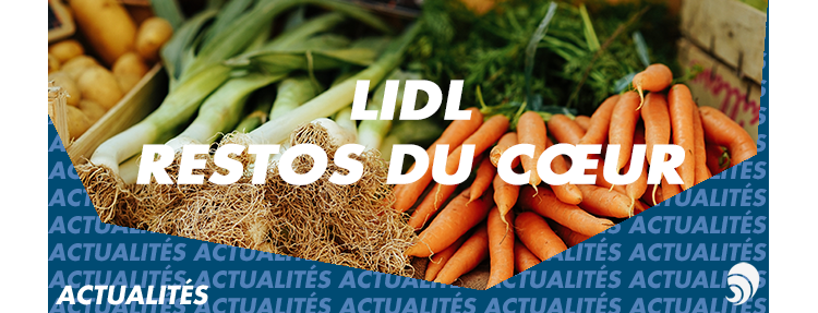 Lidl remet un chèque de 1 250 000 euros aux Restos du Cœur