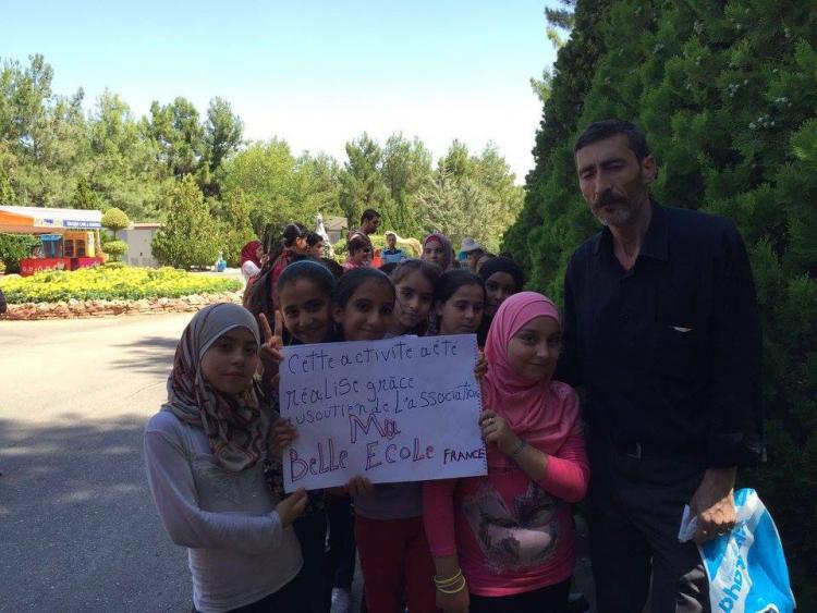Sortie au zoo pour les enfants réfugiés syriens du centre Arc en Ciel !