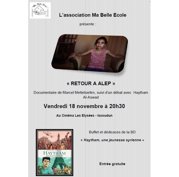 Ma Belle Ecole organise une soirée autour de la jeunesse syrienne !