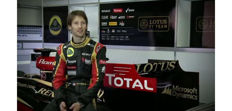 De retour sur le podium, Romain Grosjean veut continuer à attaquer
