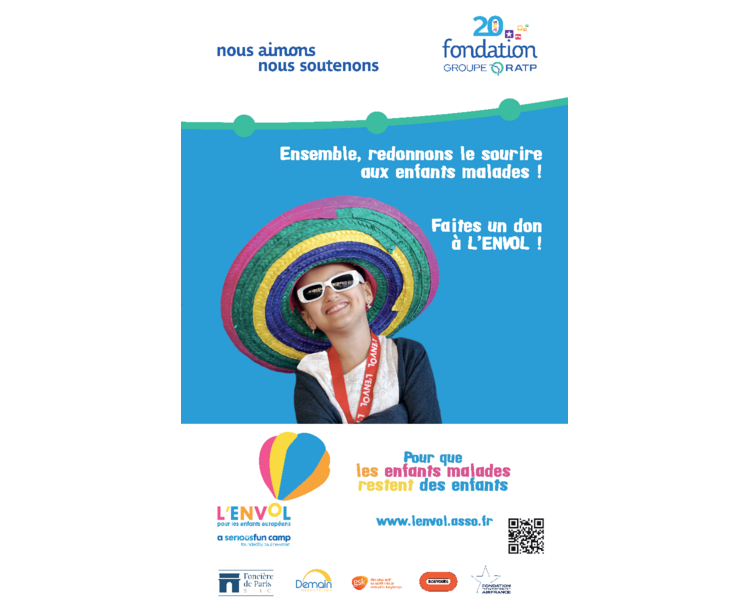 Avec BOUYGUES, TF1, la RATP soutenons les enfants malades