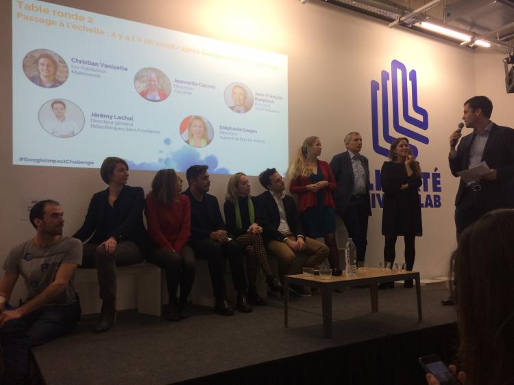 GOOGLE IMPACT CHALLENGE : MENTORAT ET 50 000 € DE PLUS POUR LES LAURÉATS 2015