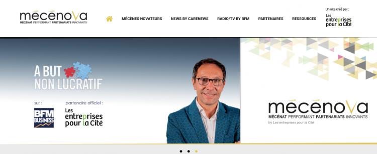 Mécénat : Les entreprises pour la Cité relance le site Internet Mécénova