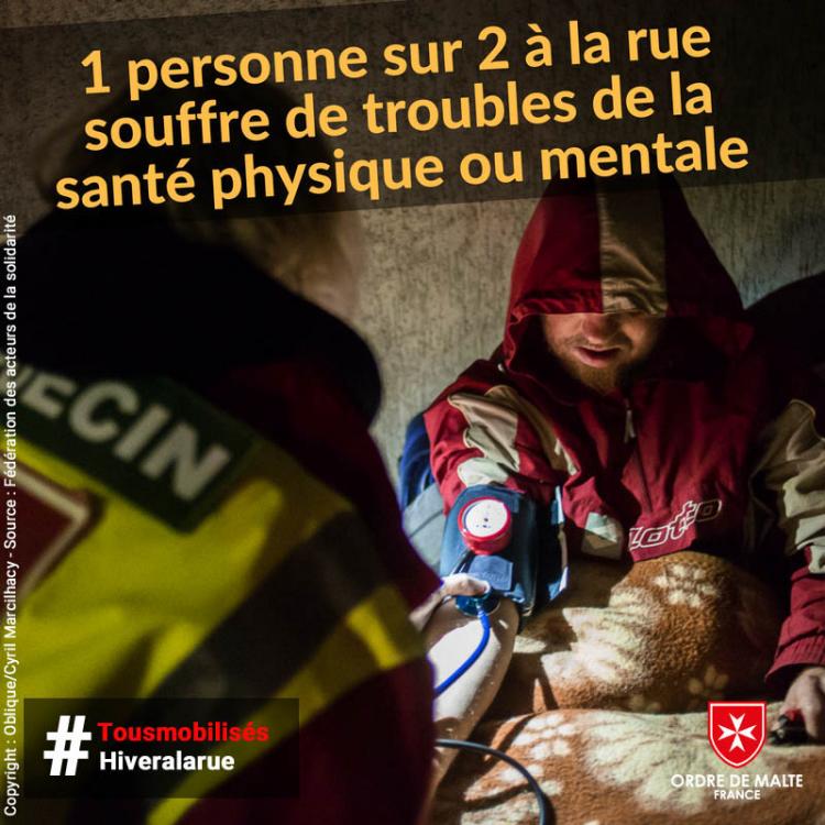 Cet hiver encore, l’Ordre de Malte France se mobilise auprès des plus démunis