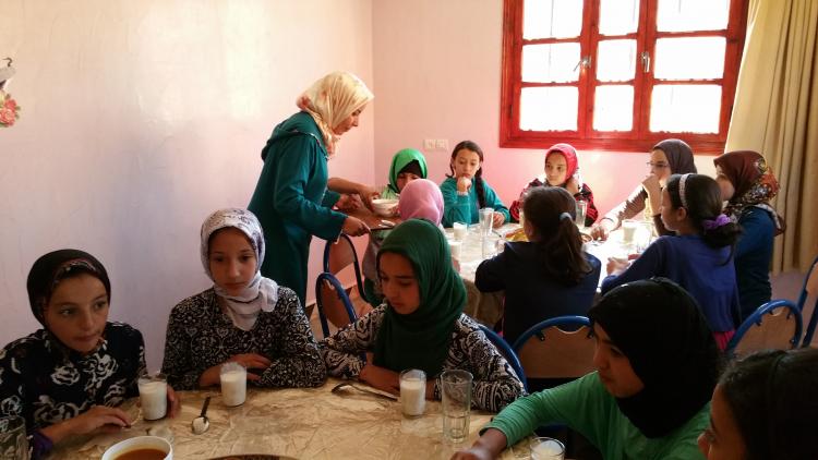 La Fondation ADP instruit les jeunes filles dans le Haut-Atlas marocain 