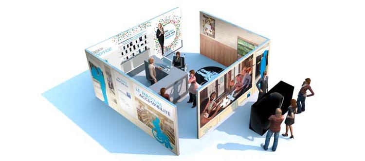 Banque Populaire : une boutique insolite pour sensibiliser au handicap !
