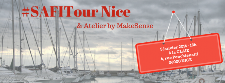 SAFI Tour à Nice & atelier by MakeSense !