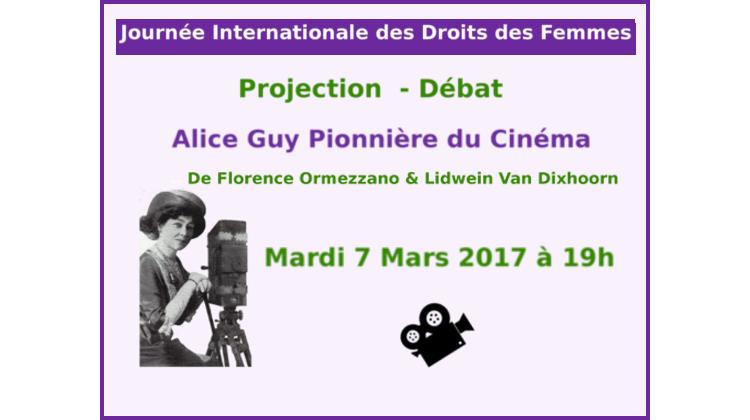Projection - Débat - Alice Guy Pionnière du Cinéma 
