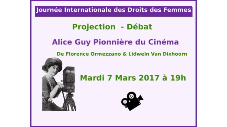 Projection - Débat - Alice Guy Pionnière du Cinéma