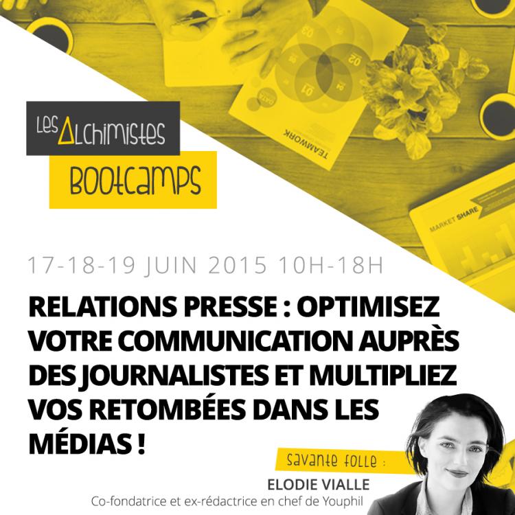 Bootcamp relations presse: améliorer votre communication auprès des journalistes