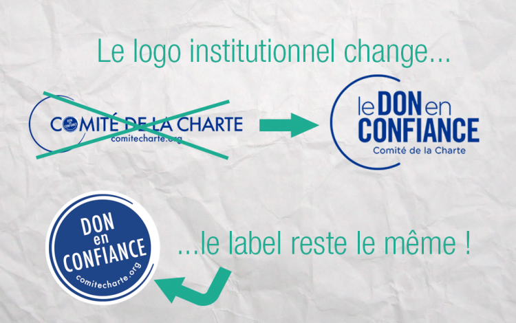 Une nouvelle identité visuelle pour le Don en confiance !