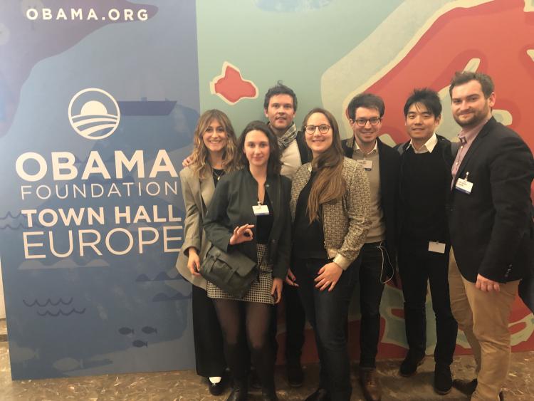 Rencontre exceptionnelle entre Barack Obama et les lauréats La France s’engage
