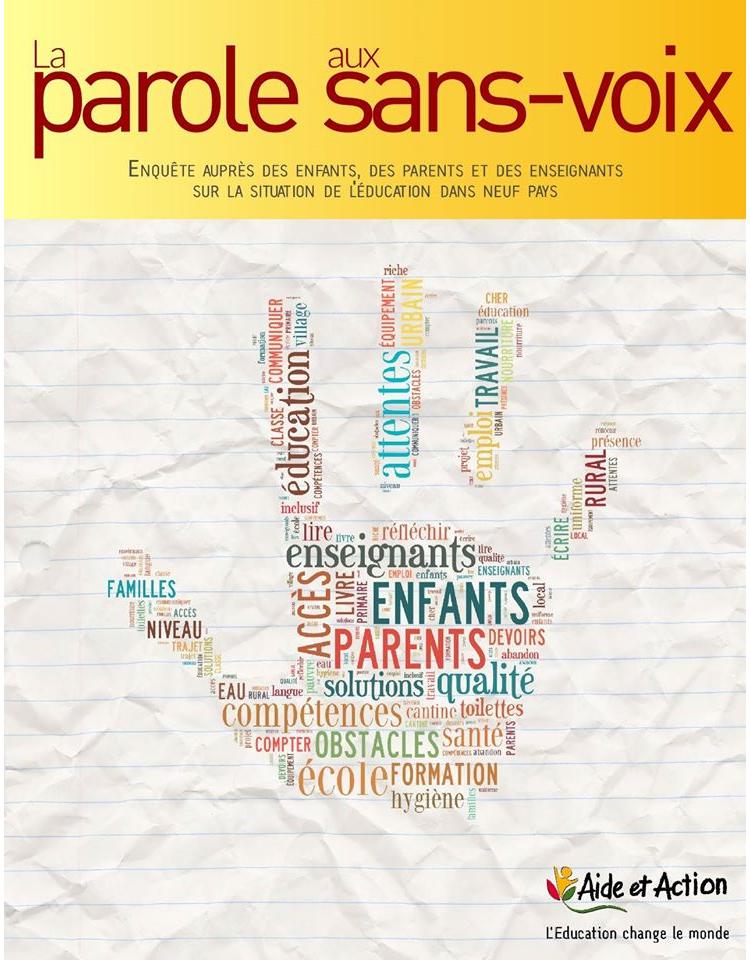 Education : Aide et Action International donne de la voix aux populations