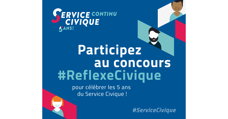 Le Service Civique fait crépiter les flashs pour son 5ème anniversaire !