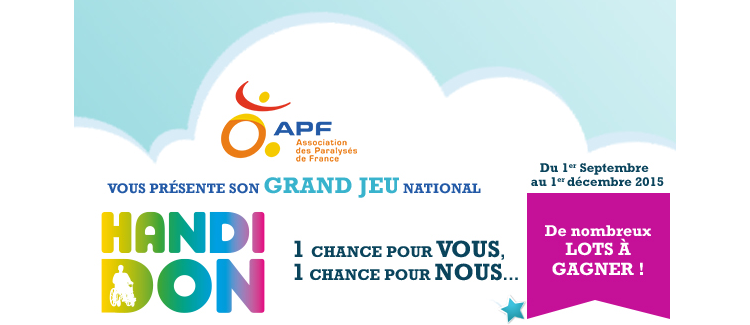 Le HandiDon est lancé : une collecte de fonds qui fait gagner des lots !