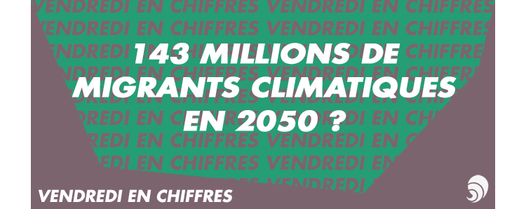 [CHIFFRE] Plus de 143 millions de “migrants climatiques" en 2050 ? 