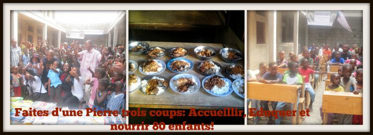 A nos côtés pour: accueillir, éduquer, et nourrir 80 enfants du Congo RDC !
