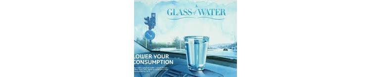 Eco-conduite: un verre d'eau sur le capot