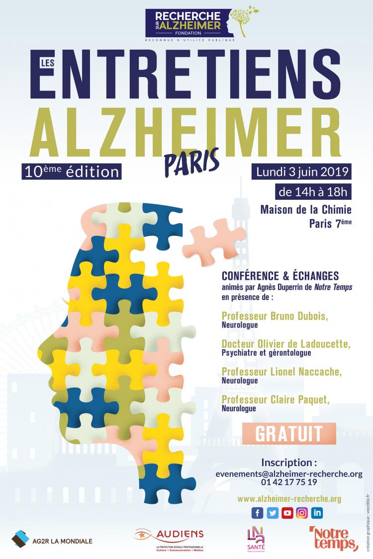 Conférence - Les Entretiens Alzheimer à Paris - 10e édition