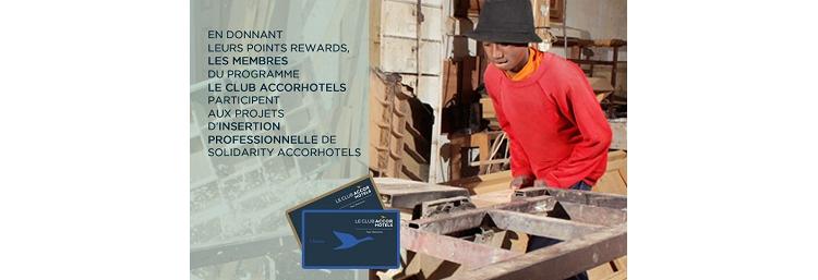 Avec Le Club AccorHotels, faites rimer fidélité avec solidarité !