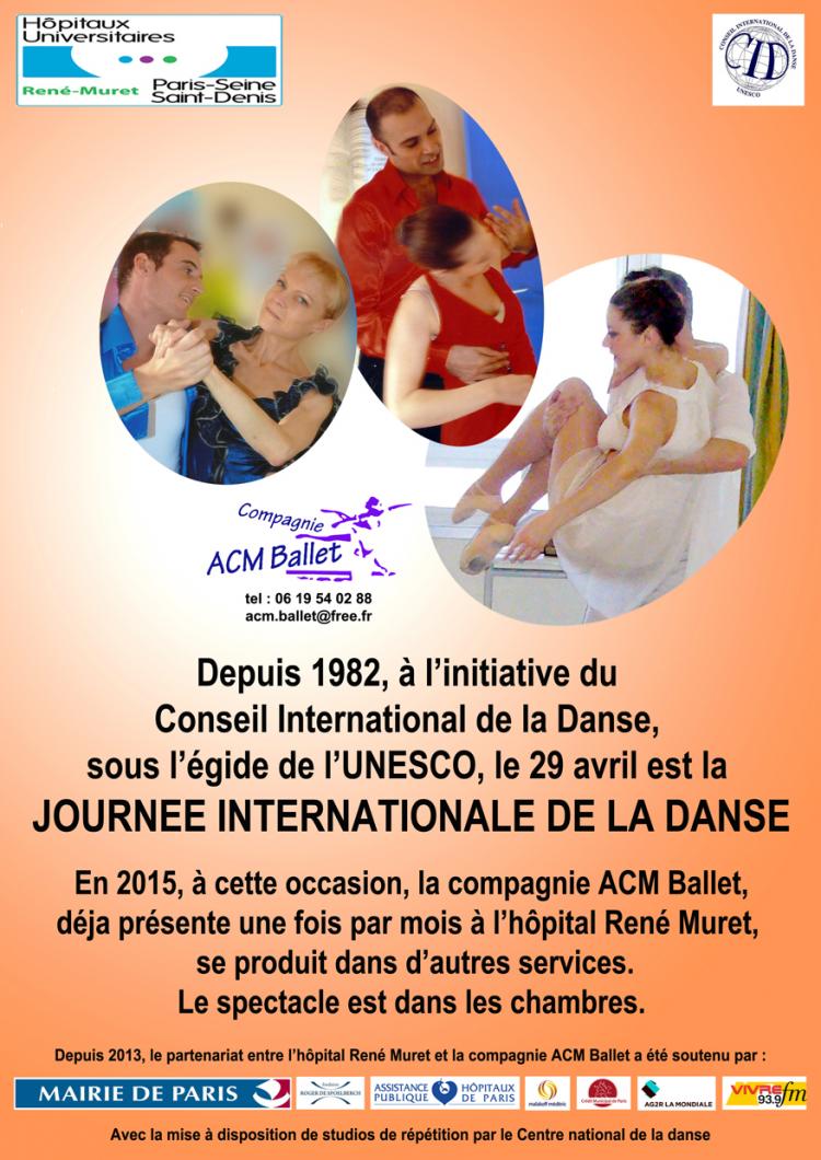 Journée internationale de la danse - à l'hôpital
