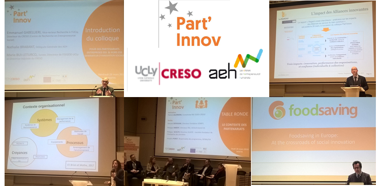 Colloque européen Part’Innov : regards croisés sur les partenariats