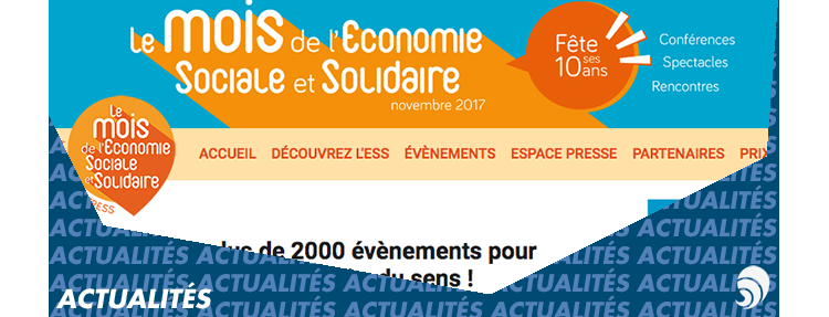 Le Mois de l’économie sociale et solidaire (ESS), 15e édition