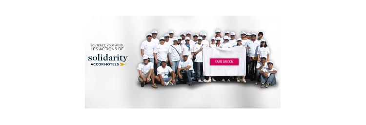 Solidarity AccorHotels lance sa toute nouvelle page de don !