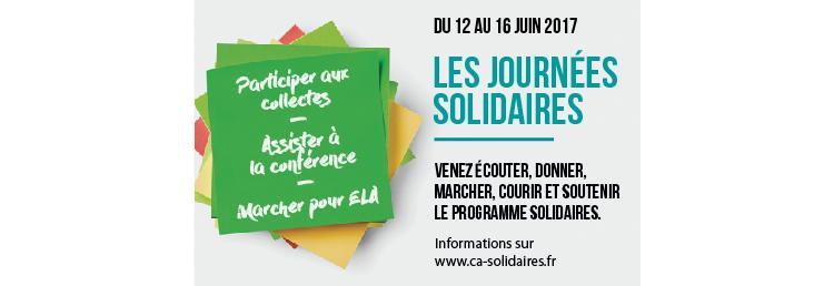 Le Groupe Crédit Agricole lance ses Journées Solidaires 2017