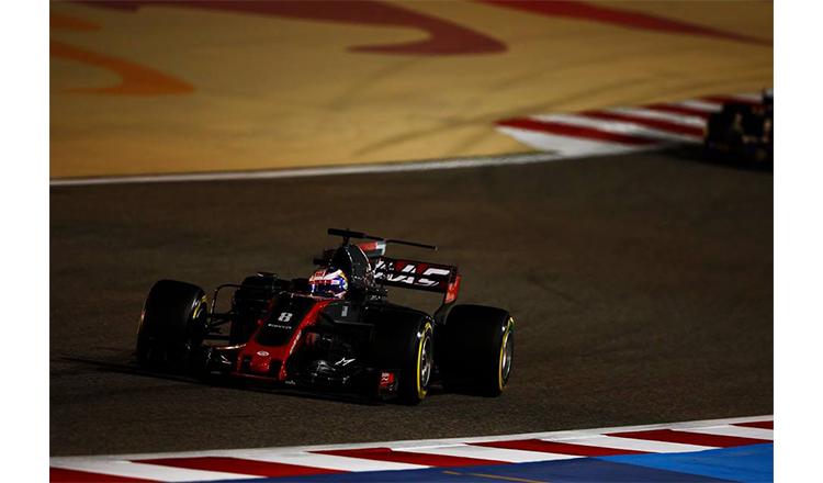 Romain Grosjean est arrivé 8ème au Grand Prix du Bahreïn ce weekend!