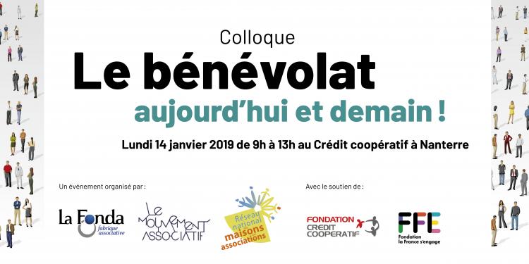 Colloque "Le bénévolat, aujourd'hui et demain !"