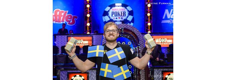 Le champion du monde de poker joue la carte de la solidarité