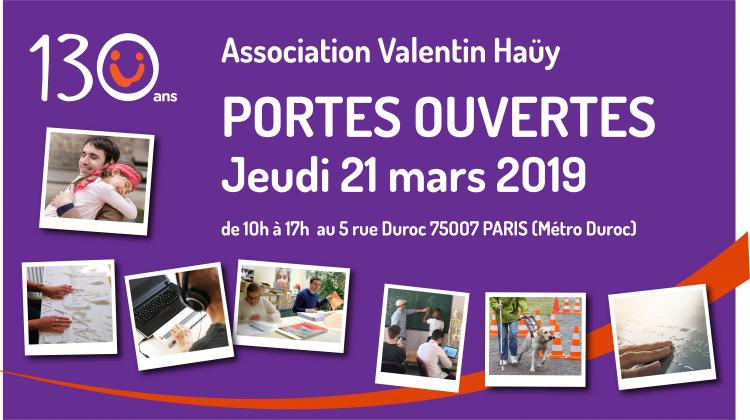 Pour ses 130 ans, l'association Valentin Haüy vous ouvre ses portes !