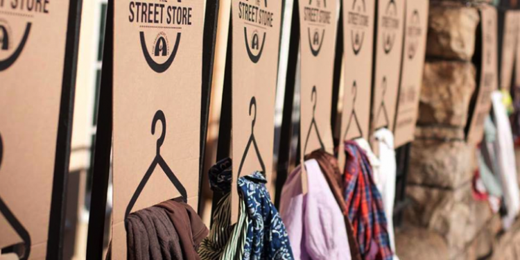 The street store : les démunis font du shopping
