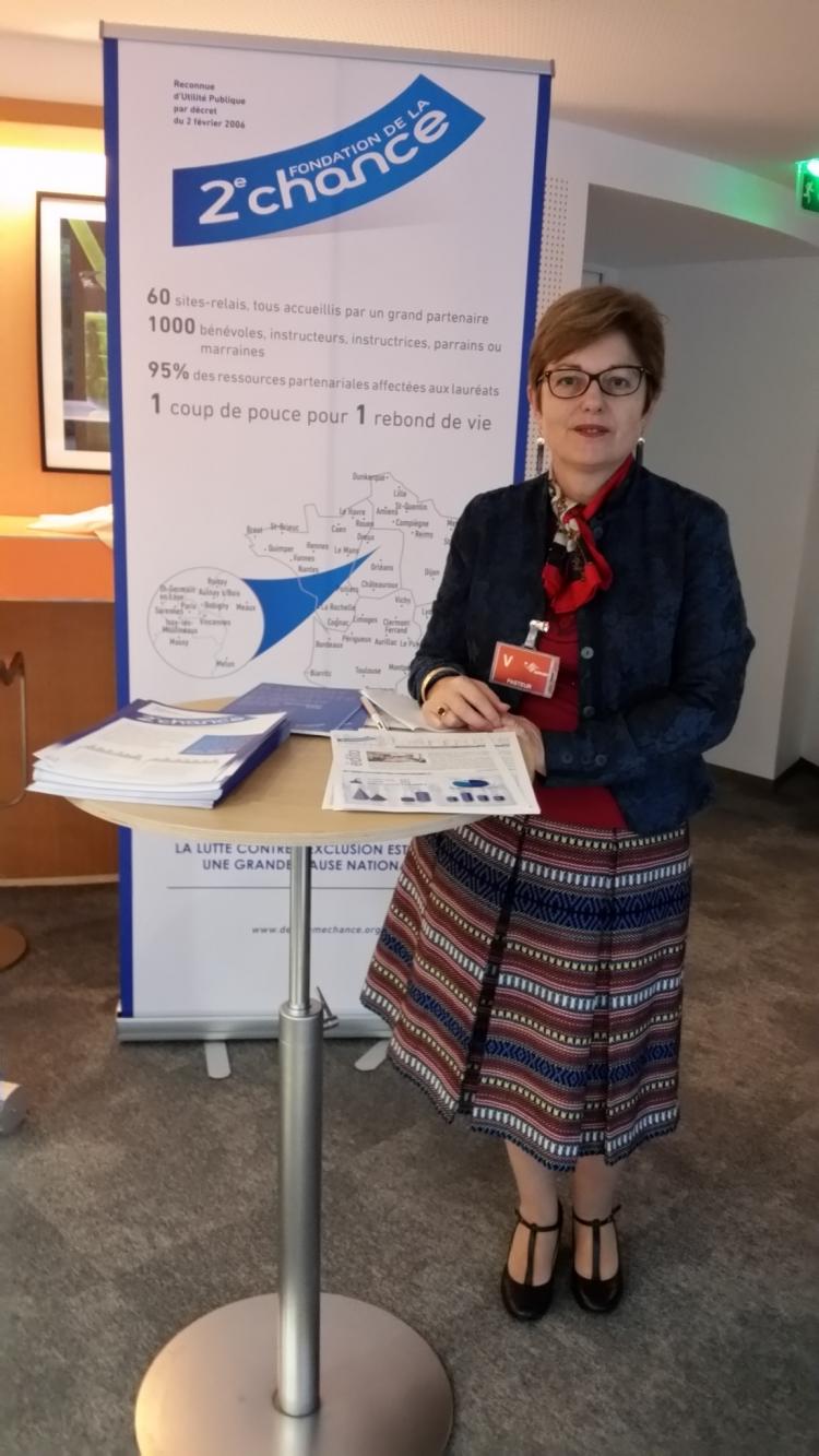 Valorisation de son engagement personnel auprès de la Fondation de la 2è Chance
