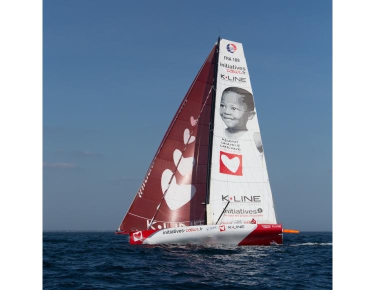 Le Vendée Globe, pour lever des fonds en faveur d'associations