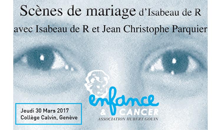 Soirée théâtre à Genève au profit de l'association !