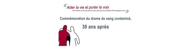 La commémoration du drame du sang comtaminé en vidéo