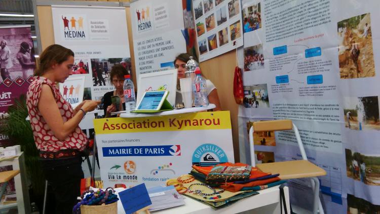 Kynarou au Salon Des Solidarités
