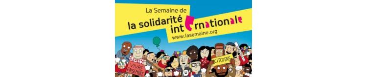Participez à la Semaine de la solidarité internationale du 12 au 20 novembre