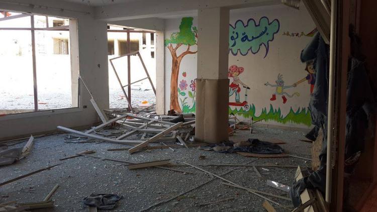 Le centre de nos enfants parrainés à Homs a été bombardé !