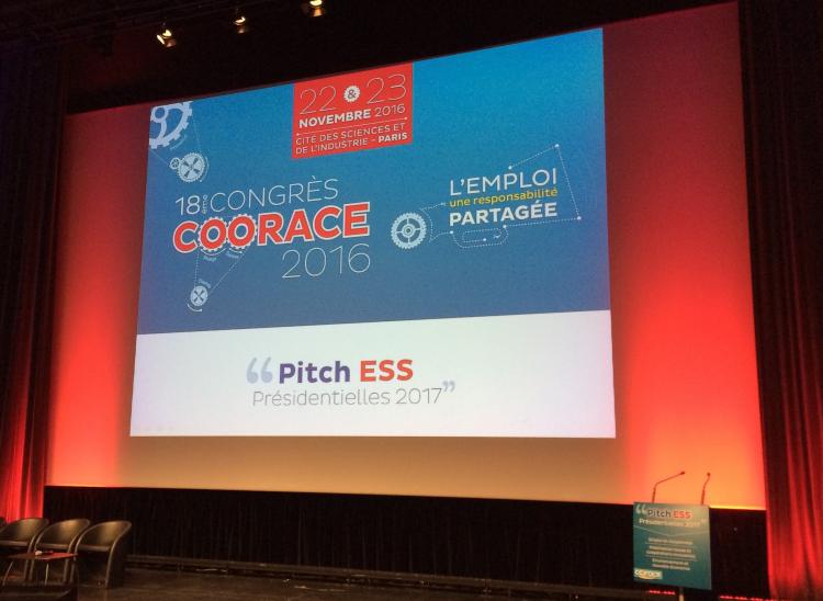 CONGRÈS COORACE 2016 : RÉSUMÉ DES 'PITCHS' SUR L’ESS, CANDIDAT PAR CANDIDAT