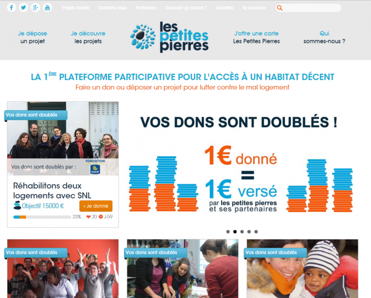 Le financement participatif qui s'intéresse aux enjeux du mal logement