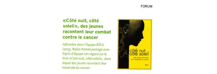 Une infirmière partage son regard sur le livre Côté nuit, côté soleil