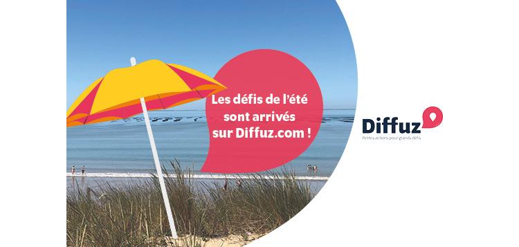Passez un été solidaire avec Diffuz : le top 5 des défis à relever