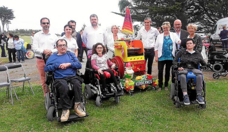 Kerpape. Les fauteuils de la solidarité